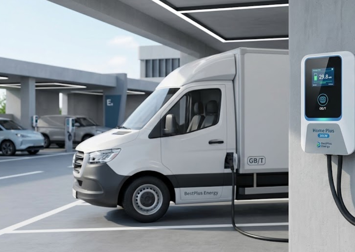 Home Plus 30kW GB/T DC Fast Charger for Commercial Vehicles Electric Truck GBT Charger Factory